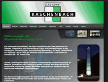 Tablet Screenshot of glas-kaschenbach.de
